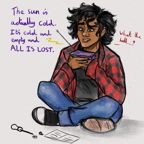 fashiondisastercecil:HEADCANON: As a teenager, aspie!Carlos’ special interest was radios, and he was