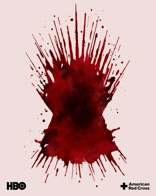BLEED FOR THE THRONEArtwork for HBO & Droga5′s #BleedForTheThrone campaign in partnership with t