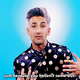 queereyegifs:tan’s advice on coming out