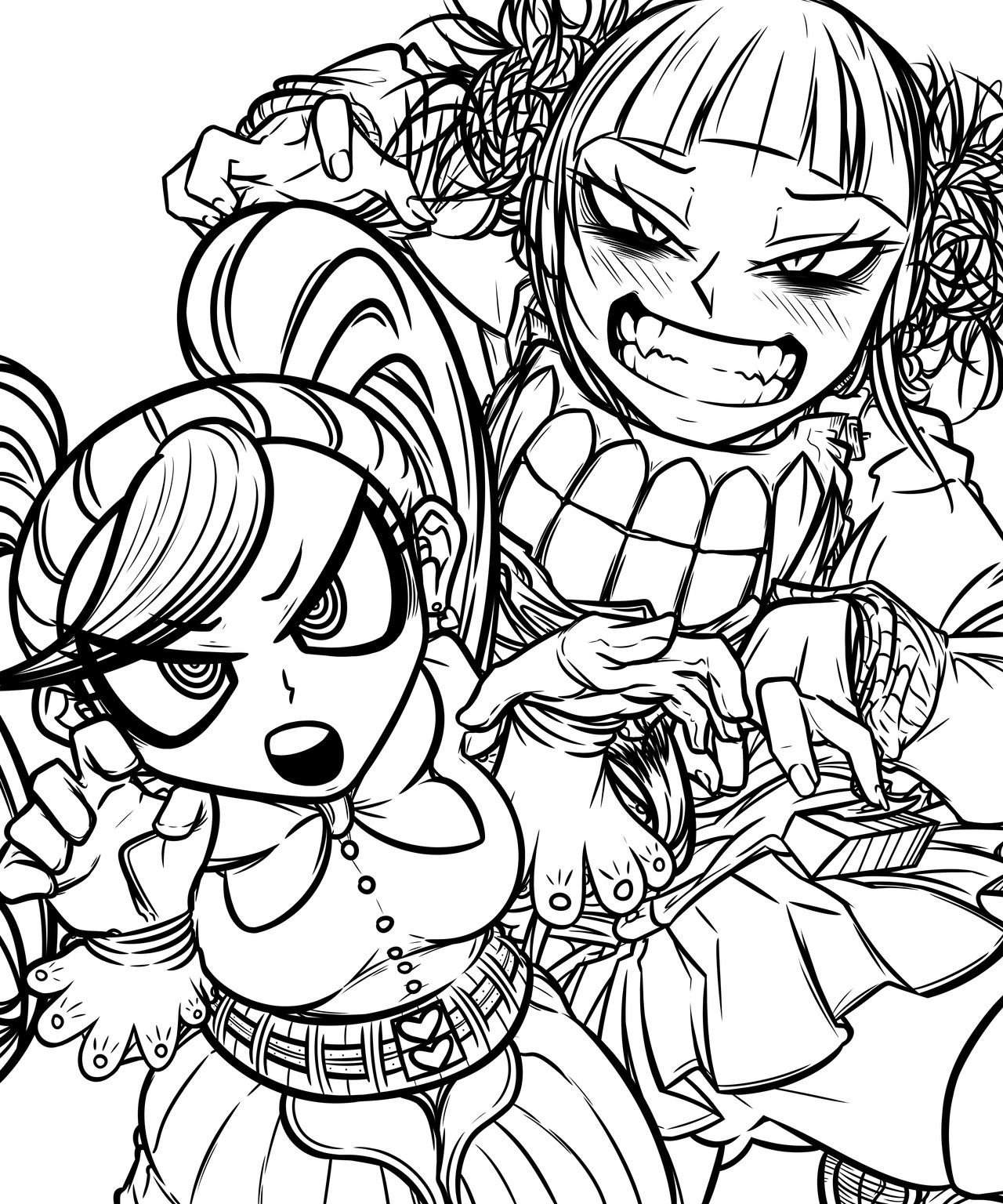 newworld9: “So… we’re suppose to look scary?” “Yeah yeah! Just look over