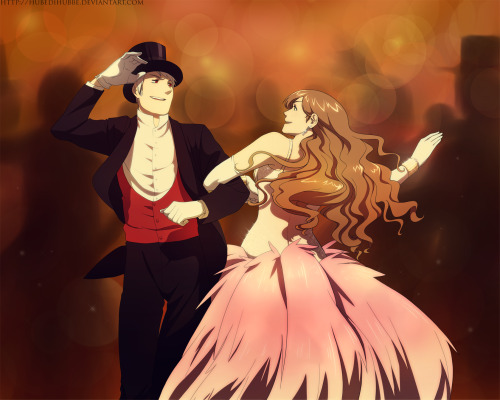 hubedihubbe:Moulin Rouge APH AU &ldquo;The greatest thing you’ll ever learnIs just to loveAnd be lov