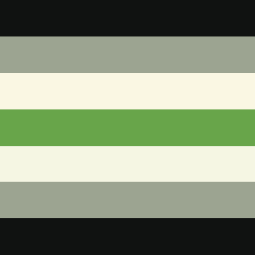 Agender flag but it’s color-picked from the Hero of Legend (A Link to the Past).