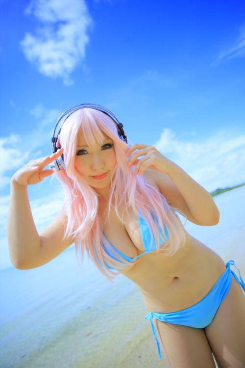 Sex Super Sonico - Super Sonico [Bikini] (Saku) pictures