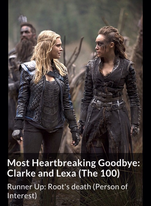 yourcommanderhearteyes: All nine E!Online polls won by the Clexa fandom!