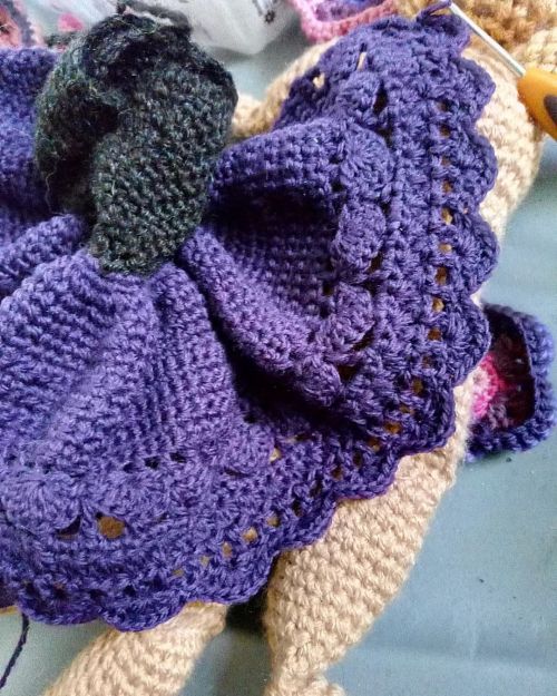 Somebody&rsquo;s getting a new dress. #crochet #crochetersofinstagram #crochetersoftumblr #croch