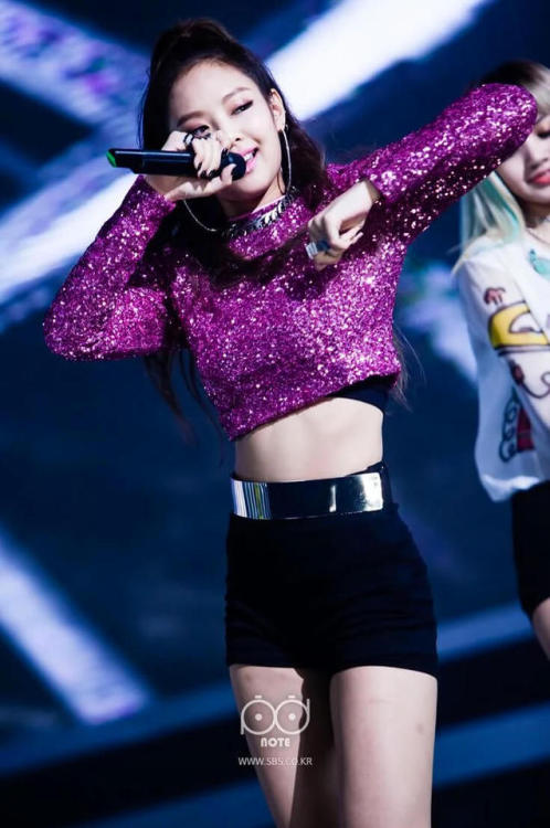 BlackPink - Jennie’s midriff/abs collection.