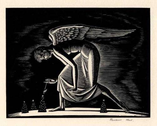 peterschlehmil: Xmas angel - by Kent Rockwell (1926)