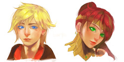 bonpyro:  Team JNPR sketches. And wow…