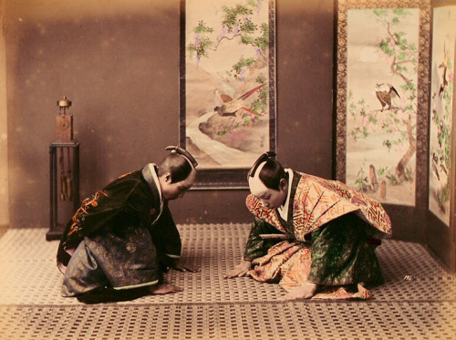 annadraconida: The last of the Samurai-manually colored photos from the end of the XIX. century.