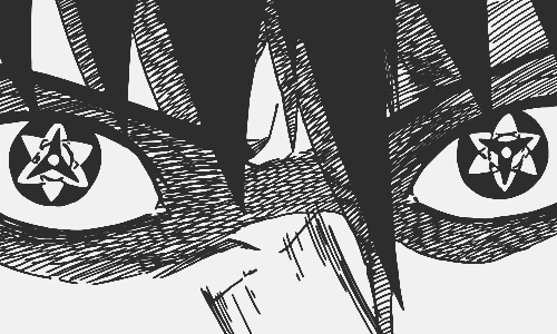 rankyakus:  "These eyes can see fine in the darkness" 