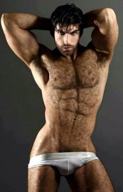 fit-hairy-guys:  Click and follow ‘Fit Hairy Guys’ here!  Extraordinary handsome, sexy man - all the parts fit perfect together - WOOF