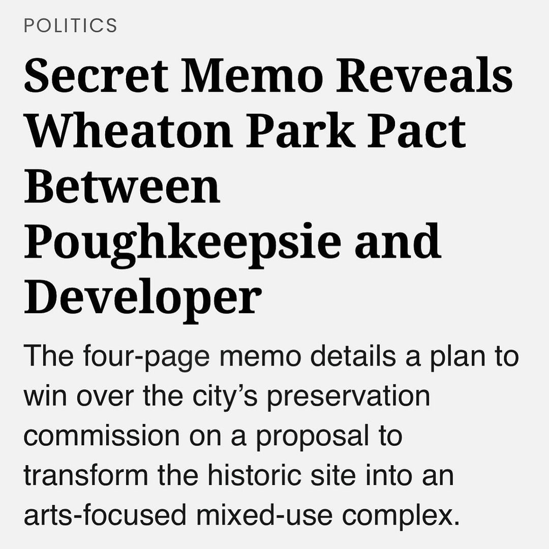 Corruption between local politicians and developers in #Poughkeepsie?!
What. A. Shock. — It’s almost like they thought they weren’t going to get caught or something…
We highly recommend reading this article out yesterday, URL below but also find a...