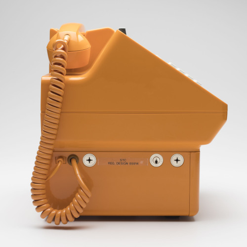 Gold Phone // coin operated public telephone // Design by Paul Schremmer // Australia 1986via
