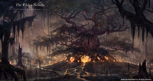 ceramander:  More amazing Elder Scrolls Online concept art pieces by Jeremy Fenske. These are just breathtaking.  