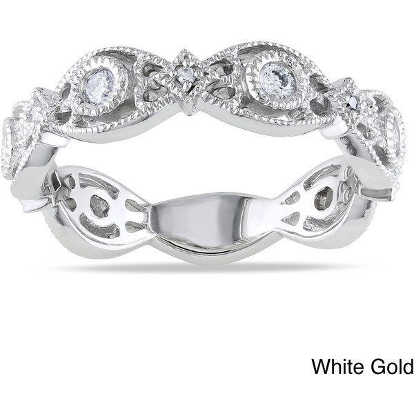 adry-zelaya:  Miadora 14k or Gold 1/4ct TDW Diamond Ring   ❤ liked on Polyvore