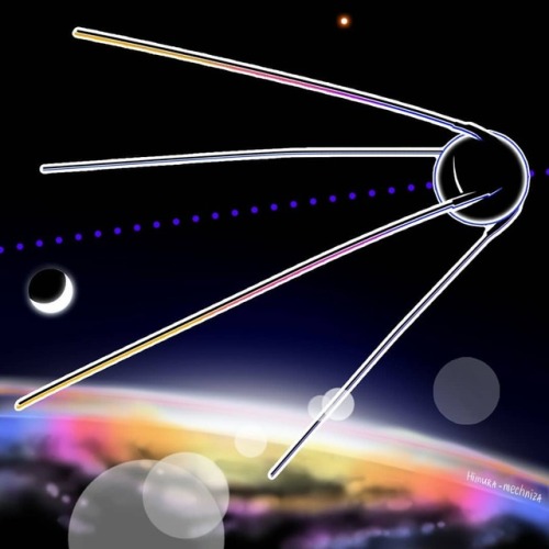 The Launch of the first artificial object on the orbit of Earth. It was soviet satellite Sputnik-1 (