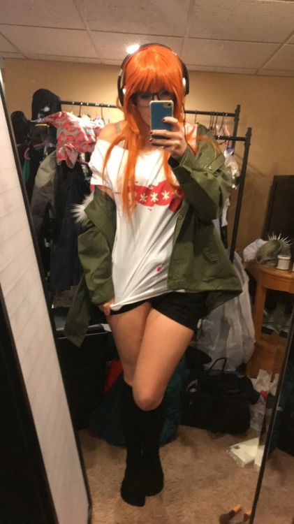 Futaba Sakura ❤️❤️❤️  It’s crazy how I met a challenge at every turn for this costume and it’s just so simple.  The jacket I wanted was out of stock, so I found a similar one and ordered it, but it came in and didn’t have a hood! So