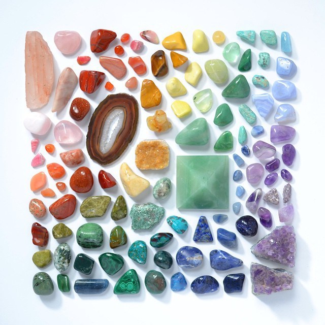 physicsshiny:  asylum-art-2:  Rainbow Worlds  by Julie Seabrook Ream Instagram 