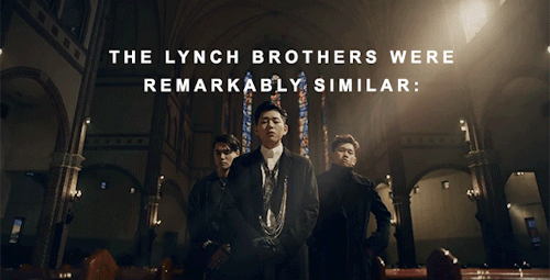 sarchengseys:on the outside, the three lynch brothers appeared remarkably dissimilar: declan, a butt