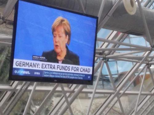 fakehistory:German Chancellor Angela Merkel reforms economic policies after the historic ban of r/in