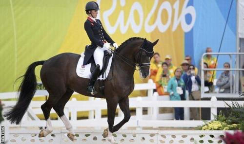 Team GB’s dressage quartet -  Spencer Wilton, Fiona Bigwood, Carl Hester and Charlotte Du