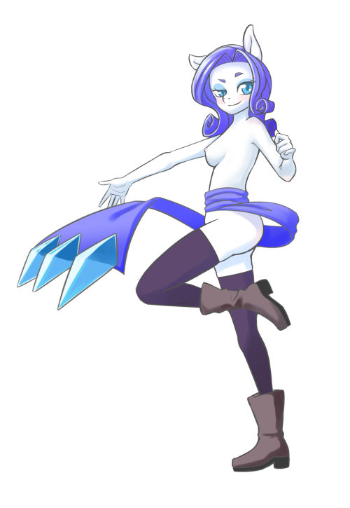 congee-painting:  rarity is a jewelbender  <3