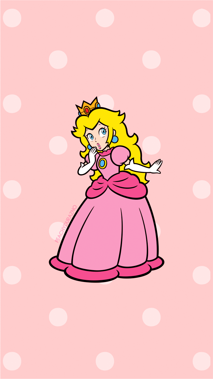 peachydurazno:  Princess Peach 2D Artwork Wallpapers (720 x 1280) 