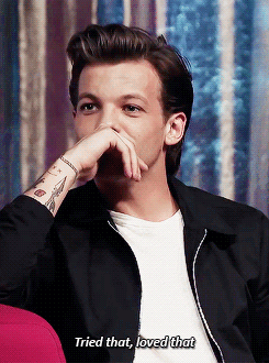 cyclonelouis:  harry: dont knock it till you try itlouis: 