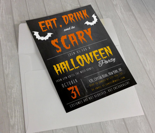 Halloween Party Invitation TemplateDownload