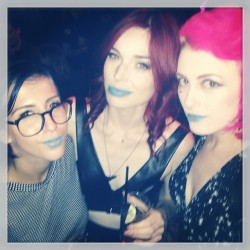 Sisterhood of the Blue Lipstick #imtootanforthiskindofshit