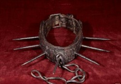 nekroerotic:Ancient dog collar