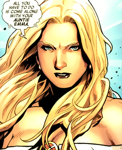      MARVEL MEME - ♔ EMMA FROST {1/10 superheroes} “And, yes, I am a massive