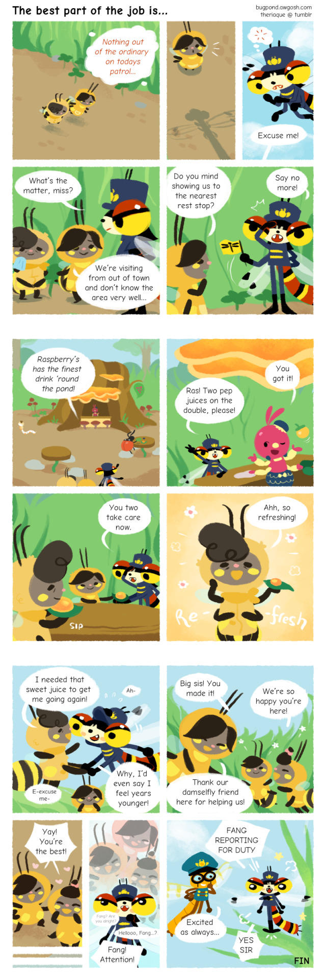 Guest comic today by Cynthia! (If it appears...