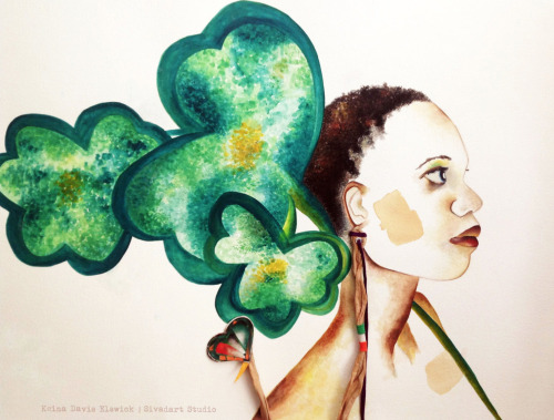 From The Studio: Untitled (Green HeadPiece) is available as an 11x14″ Giclée.This 