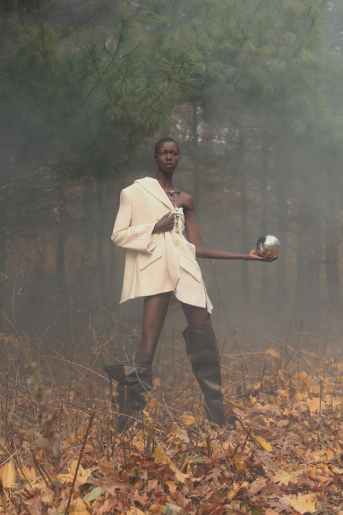 distantvoices:NYKHOR PAUL FOR LE MILE MAGAZINE #24 BY FRANCO SCHICKE