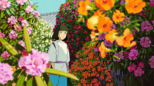 STUDIO GHIBLI + Flowers