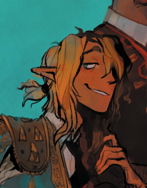 Preview of my piece for the @fashionofzelda zine &lt;3There is so much talent in there, watch ou