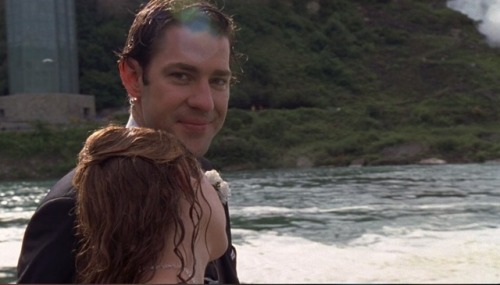 every-jim-face-made-ever:jim makes the face because he’s finally married the love of his life. (6x05