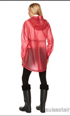 kwaylover:  Red Hunter Vinyl Smock Rain Jacket,