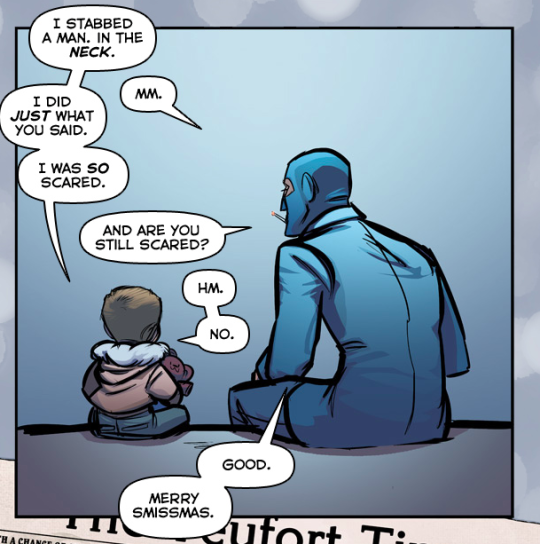 RED and BLU Spy’s Conversation