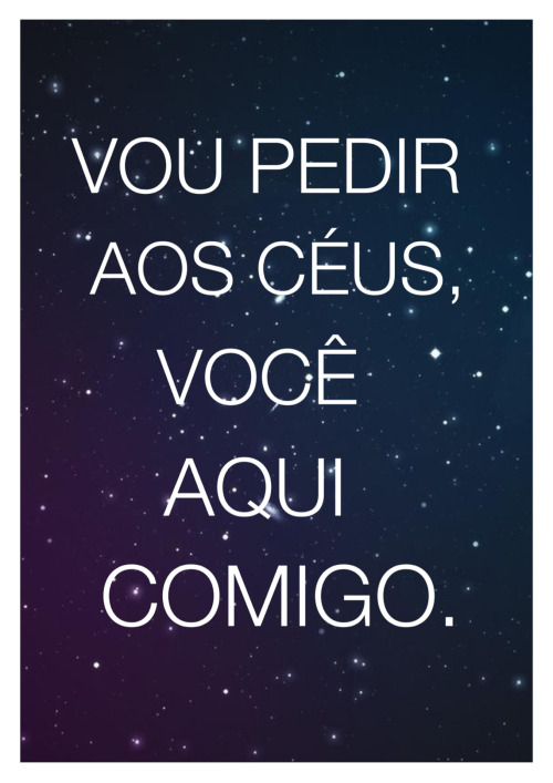 Aconchego-te em mim [...]