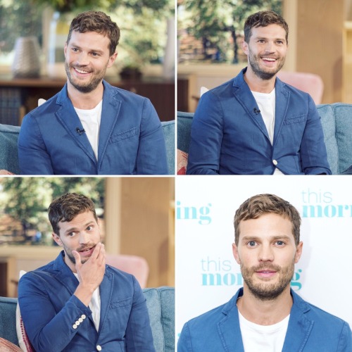 HQ pictures of Jamie on This Morning: http://jamie-dornan.org/gallery/thumbnails.php?album=965