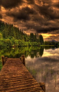 bonitavista:  Loch Ard, Scotland  photo via