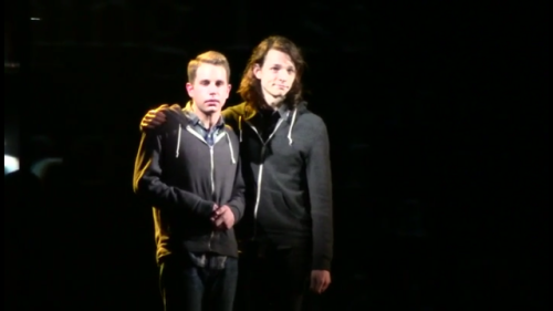 One More DEH Thought, This Is The Did You Fall Or Did You Let Go Scene In Act Ii And I Was Watching A