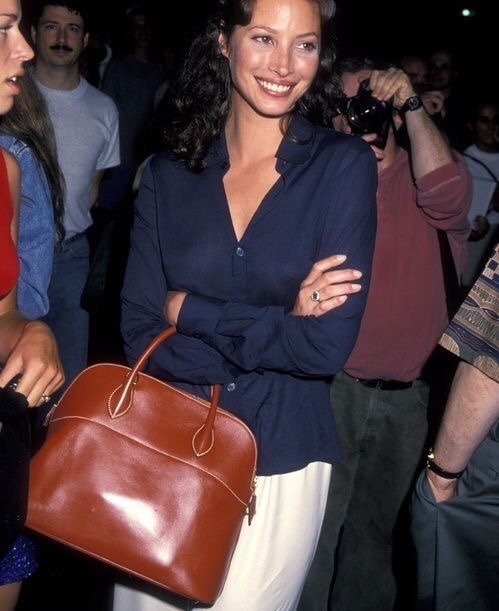 Christy Turlington fan - moi fan. 