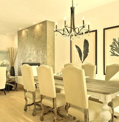 Dining Room In San FranciscoPhoto Of A Medium-sized Transitional Great Room With A Light Wood Floor And