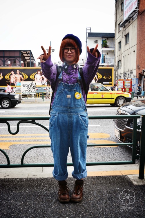 Overalls Harajuku Style #2.Overalls, we thought they where dying and meant to be for hard work. But 