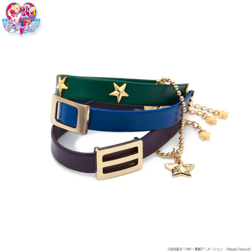 senshidaily: sailor moon merchandise“Sailor Star Lights Leather Bracelet” “Sailor 