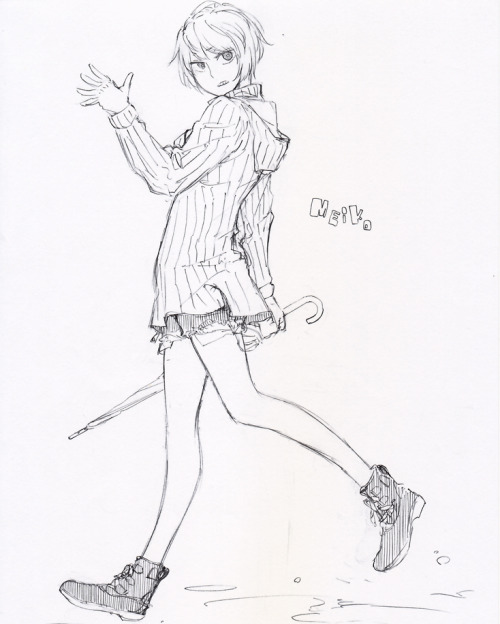 nina-rd:   by 二駅  ※Permission to upload this was given by the artist. 