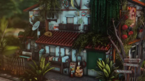 Old Townhouse In Tomarang.